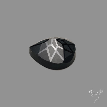 Black Spinel Precision Cut Handcarved