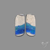 Rare Australian Pipe Opals Pair Crystal Pipe Opal (backed)