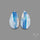 Rare Australian Pipe Opals Pair Crystal Pipe Opal (backed)