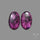 Purpurite Cabochons Pair