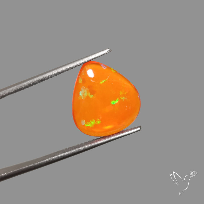 Mexican Fire Opal Cabochon