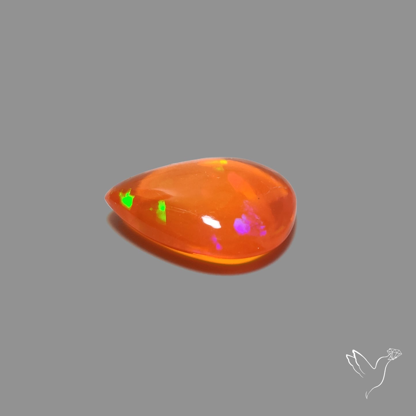 Mexican Fire Opal Cabochon