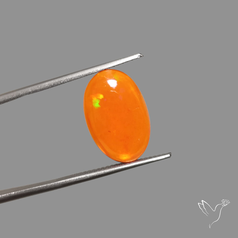 Mexican Fire Opal Cabochon