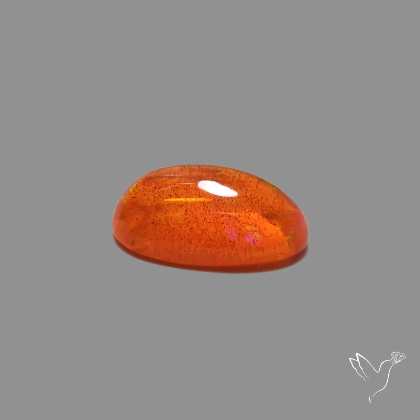 Mexican Fire Opal Cabochon