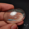 Rare Large Malawi Moonstone Cabochon Rainbow Fire Natural