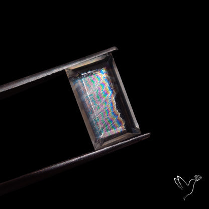 Malawi Moonstone Portrait Cut Faceted Step Cut