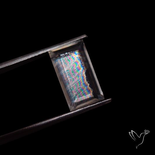 Malawi Moonstone Portrait Cut Faceted Step Cut