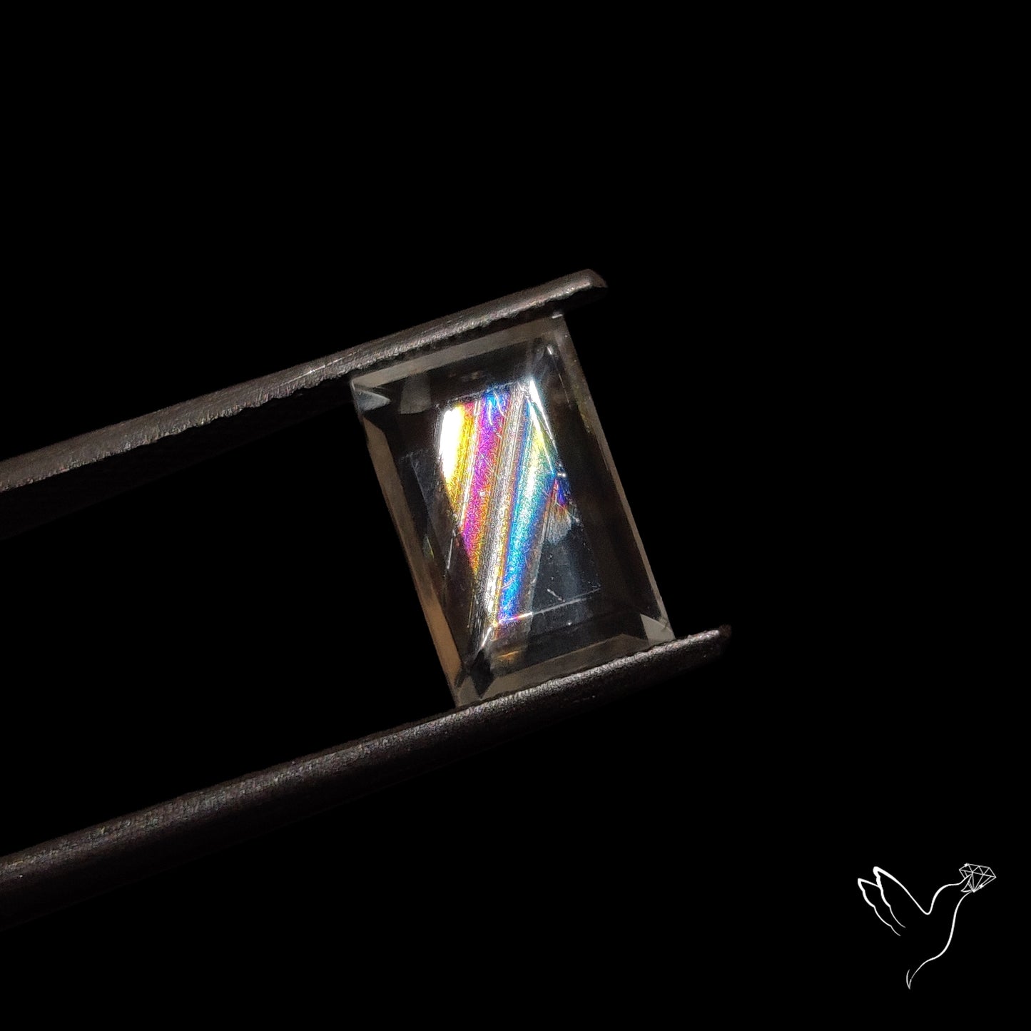 Malawi Moonstone Portrait Cut Faceted Step Cut