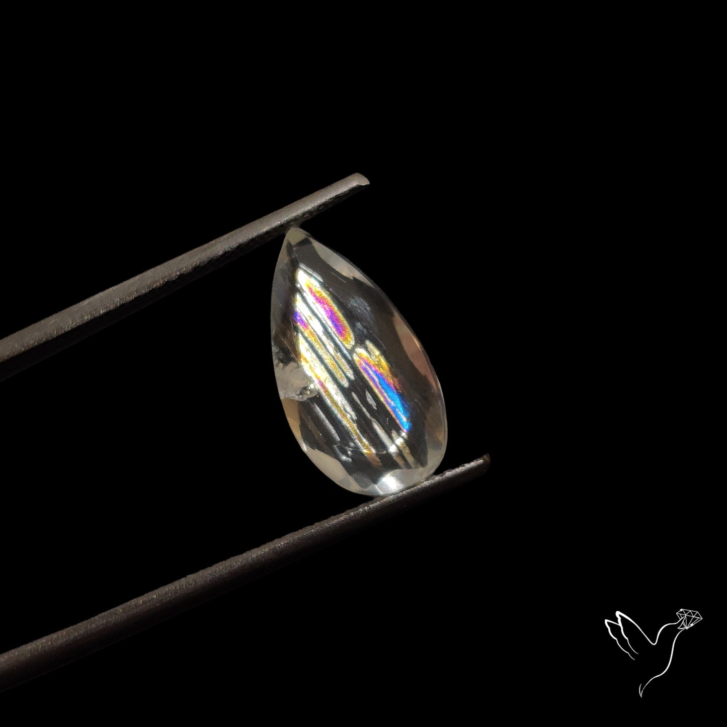 Malawi Moonstone Portrait Cut Faceted Step Cut