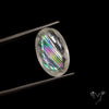 Faceted Malawi Moonstone Rare Rainbow Sheen Cut Stone