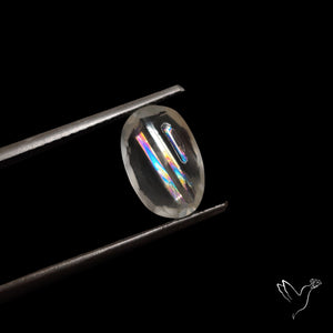 Malawi Moonstone Portrait Cut Faceted Step Cut