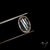 Malawi Moonstone Portrait Cut Faceted Step Cut