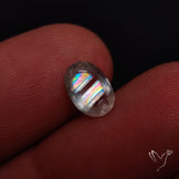 Faceted Malawi Moonstone Rare Rainbow Sheen Cut Stone