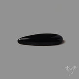 Long Black Onyx Smooth Cabochon