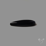 Long Black Onyx Smooth Cabochon