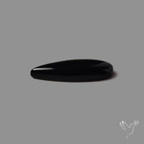Long Black Onyx Smooth Cabochon
