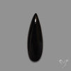 Long Black Onyx Smooth Cabochon
