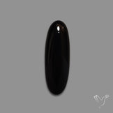 Long Black Onyx Smooth Cabochon