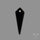 Long Black Onyx Smooth Cabochon