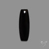 Long Black Onyx Smooth Cabochon