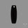 Long Black Onyx Smooth Cabochon