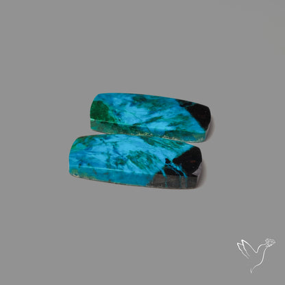 Shattuckites Chrysocolla Pair