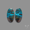Shattuckites Chrysocolla Pair