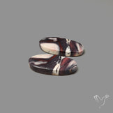 Hyacinth Jasper Cabochon Pair
