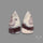 Hyacinth Jasper Cabochon Pair