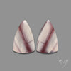 Hyacinth Jasper Cabochon Pair