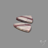 Hyacinth Jasper Cabochon Pair
