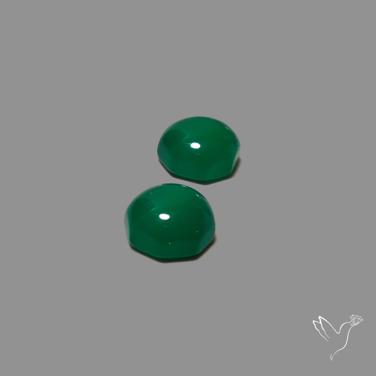 Zimbabwe Chrome Chalcedony Pair Gemmy