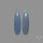 Namibian Blue Chalcedony Pair Natural Deep Lavender Blue