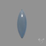 Namibian Blue Chalcedony Cabochon Long