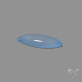 Namibian Blue Chalcedony Cabochon Long