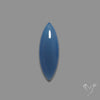 Namibian Blue Chalcedony Cabochon Long