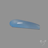 Namibian Blue Chalcedony Cabochon Long