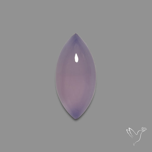 Lavender Chalcedony Cabochon