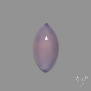 Lavender Chalcedony Cabochon