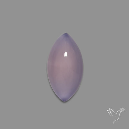 Lavender Chalcedony Cabochon
