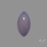 Lavender Chalcedony Cabochon
