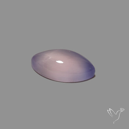 Lavender Chalcedony Cabochon