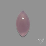Lavender Chalcedony Cabochon