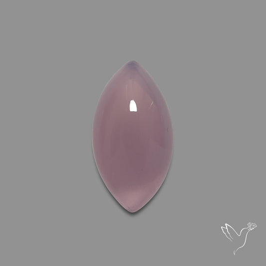 Lavender Chalcedony Cabochon