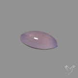 Lavender Chalcedony Cabochon