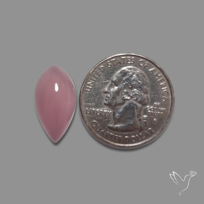 Lavender Chalcedony Cabochon