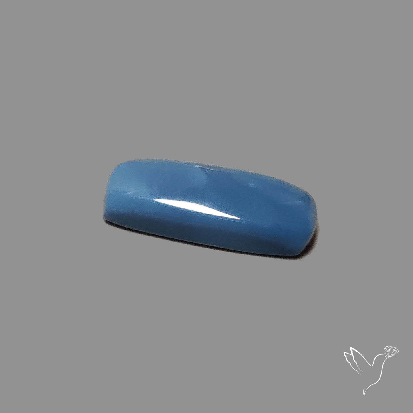 Peruvian Blue Opal Cabochon
