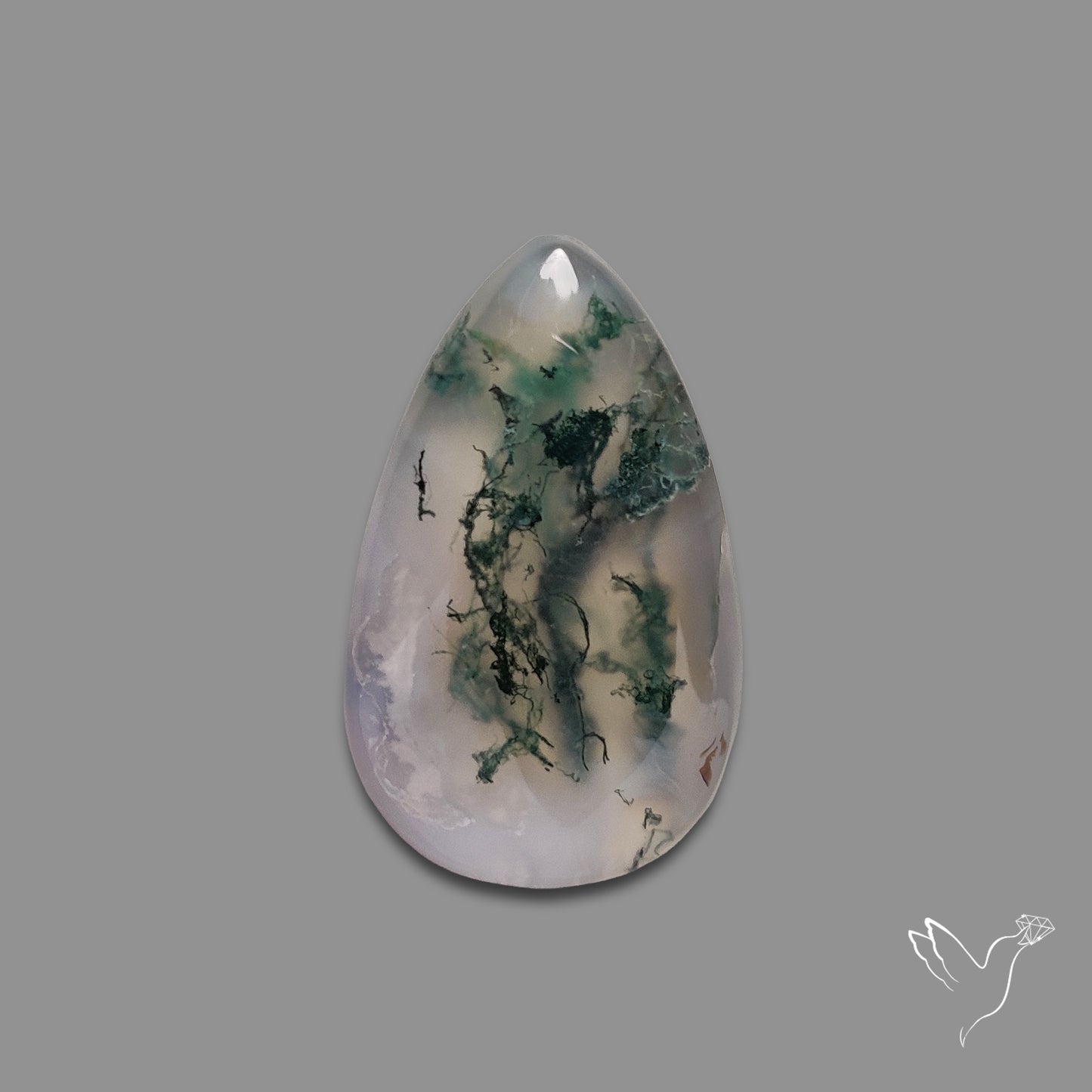 Moss Agate Cabochon