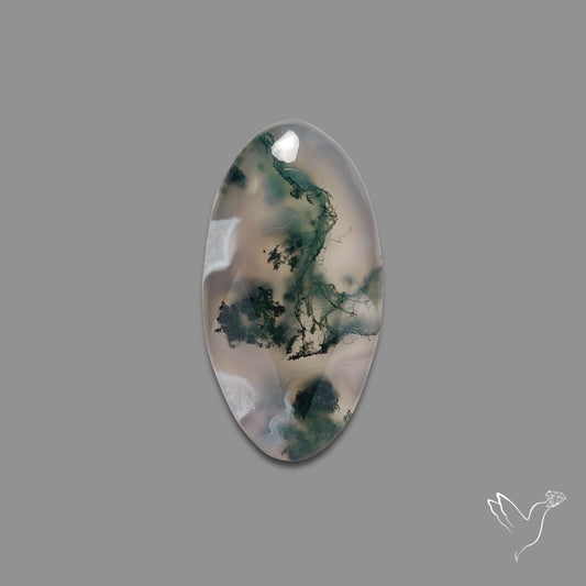 Moss Agate Cabochon