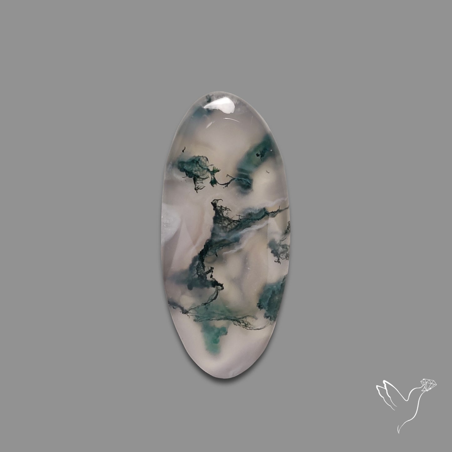 Moss Agate Cabochon